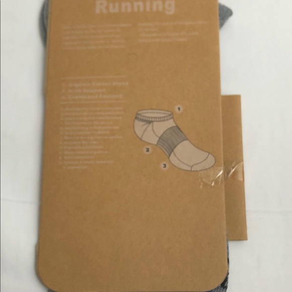 Patagonia Run Organic Cotton Socks Ankle Medium - Picture 2 of 7